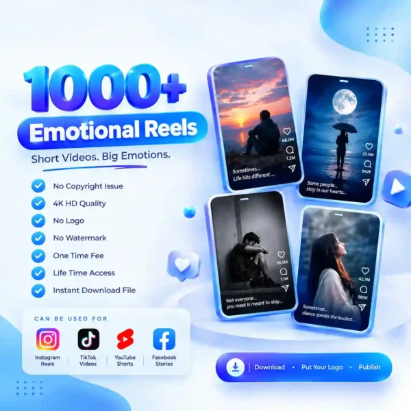 1000+ Emotional Reels Bundle